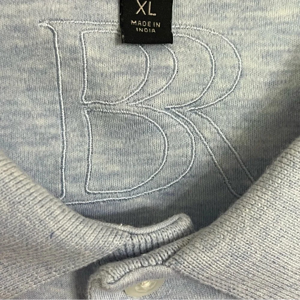 Banana Republic Luxury Touch Performance Men's Size XL Light Blue Polo‎ Shirt